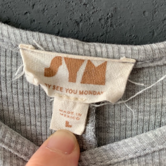 See You Monday Gray Sleeveless Crew Neck Maxi Dress - Picture 3 of 3